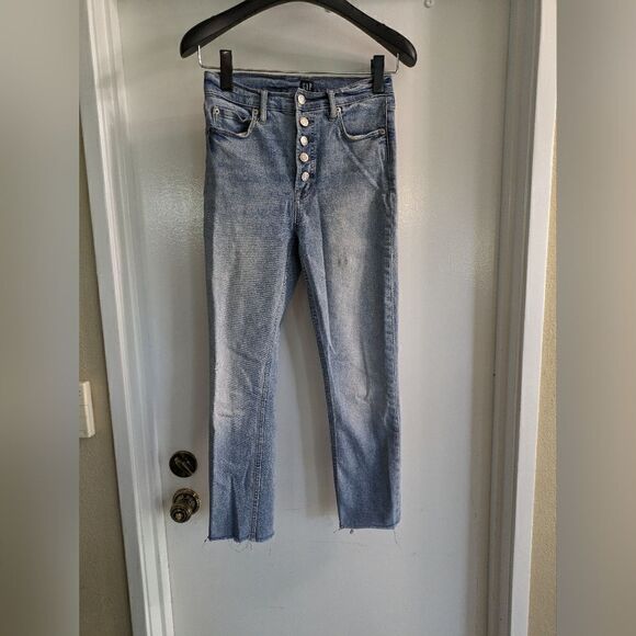 Gap Cigarette Jeans Size 4 - Picture 1 of 7
